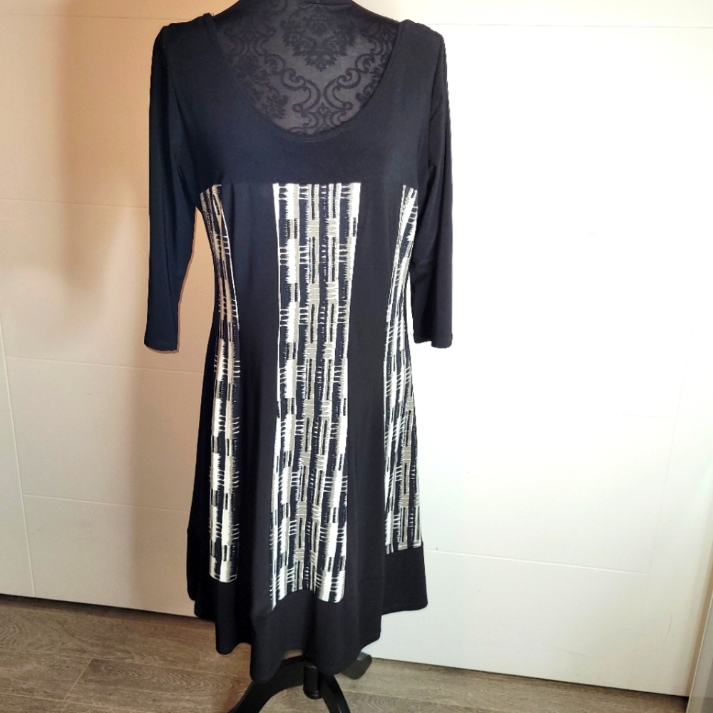 Tribal inspired midi dress
